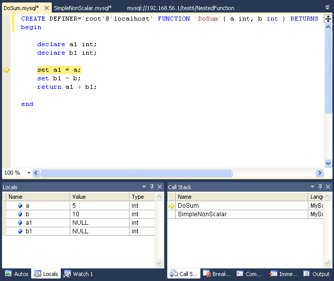 Function Stepping (2 of 2)